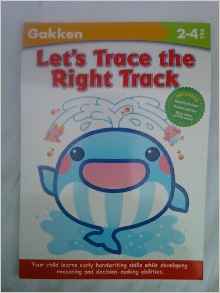 Let's Trace the Right Track (Gakken Workbooks)