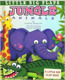 Little Big Flaps Jungle Animals