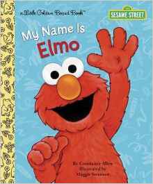 My Name Is Elmo (Sesame Street) (Little Golden Book)