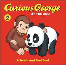 Curious George at the Zoo: A Touch and Feel Book