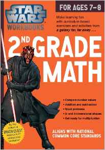 Star Wars Workbook: 2nd Grade Math (Star Wars Workbooks)