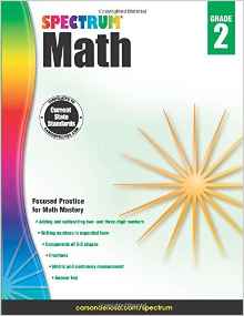 Spectrum Math Workbook, Grade 2