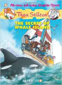 Thea Stilton Graphic Novels #1: The Secret of Whale Island