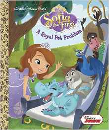 A Royal Pet Problem (Disney Junior: Sofia the First) (Little Golden Book)