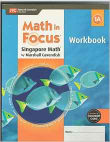 Math in Focus: Singapore Math: Student Workbook, Book A Grade 1