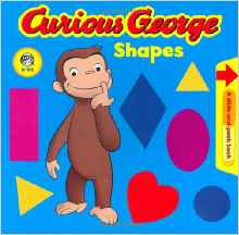 Curious George Shapes (CGTV Pull Tab Board Book)