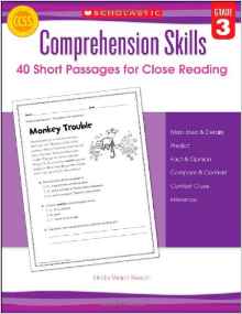 Comprehension Skills: Short Passages for Close Reading: Grade 3