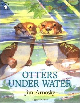 Otters Under Water