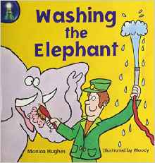 Rigby Lighthouse: Individual Student Edition (Levels B-D) Washing the Elephant