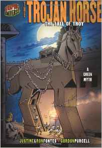 The Trojan Horse: The Fall of Troy: A Greek Legend (Graphic Myths & Legends (Paperback))