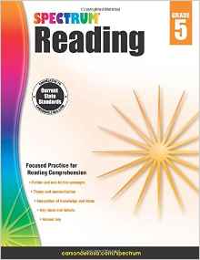 Spectrum Reading Workbook, Grade 5