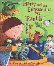 Harry and the dinosaurs say Raahh!