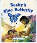 Becky's Blue Butterfly (Flying colours)