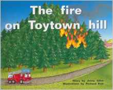 Rigby PM Plus: Individual Student Edition Blue (Levels 9-11) The Fire on Toytown Hill