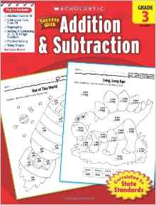 Scholastic Success with Addition & Subtraction, Grade 3