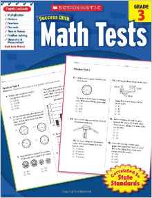 Scholastic Success with Math Tests, Grade 3 (Scholastic Success with Workbooks: Tests Math)