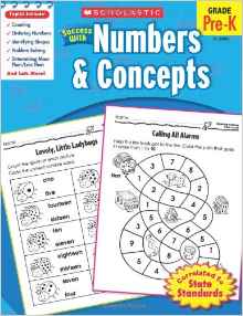 Scholastic Success with Numbers & Concepts