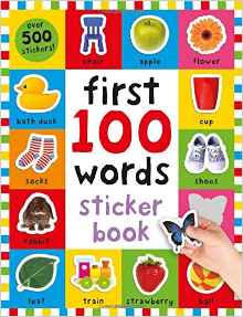 First 100 Words Sticker Book (Play and Learn)