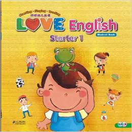 Love English Starter 1 (1課本+1字卡+CD+DVD)