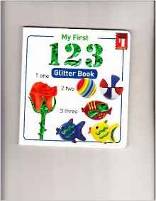 123 (My First Glitter Books)