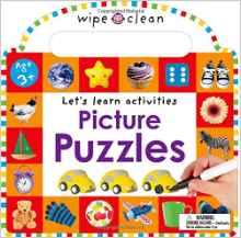 Wipe Clean: Picture Puzzles