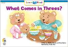 What Comes in Threes? Learn to Read, Math (SOE Curriculum Lab)