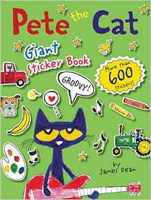 Pete the Cat Giant Sticker Book