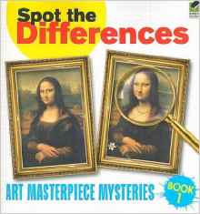 Spot the Differences Book 1: Art Masterpiece Mysteries (Dover Children's Activity Books)