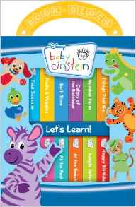 Baby Einstein 12 Board Book Block Set (Baby Einstein: My First Library)