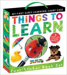 My First Sticker Book Set: Things to Learn