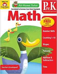 At-Home Tutor: Math, Grade Pre-K