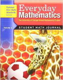 Everyday Mathematics: Math Journal , Grade 1, Vol. 1