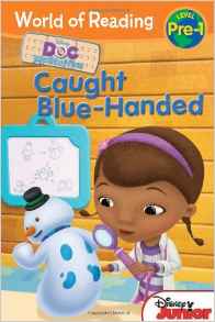 World of Reading: Doc McStuffins Caught Blue-Handed: Pre-Level 1