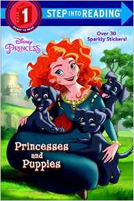 Princesses and Puppies (Disney Princess) (Step into Reading)