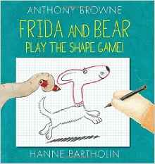 Frida and Bear Play the Shape Game!