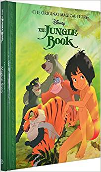 The Jungle Book 迪士尼叢林故事奇幻森林 動畫電影精裝圖畫書