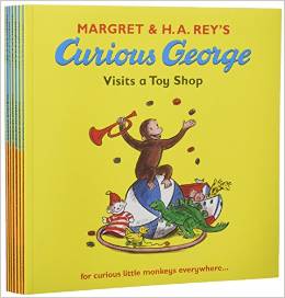 Curious George Collection Seven paperbacks in a shrinkwrap