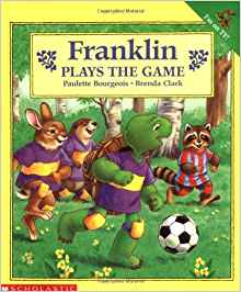 FRANKLIN PLAYS THE GAME (PAPERBACK) 1995 SCHOLASTIC