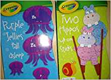Crayola Purple Jellies Faill Asleep and / or Two Hippos Up on Sticks