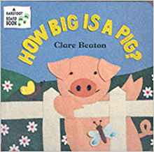 How Big is a Pig? (A Barefoot Board Book)