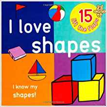 I Love Shapes - Big Lift the Flap Book