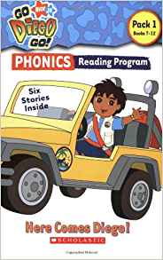 Go, Diego, Go! Phonics Reading Program: Here Comes Diego!: Books 7-12