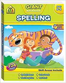 Spelling Giant Workbook: School Zone Giant Workbooks