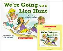 We're Going on a Lion Hunt (CD & Paperback)