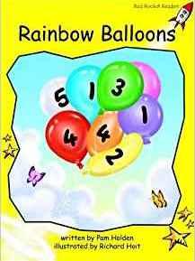 Rainbow Balloons (Red Rocket Readers)