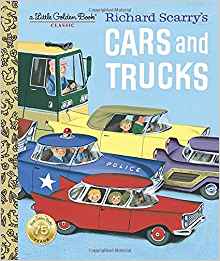 Richard Scarry's Cars and Trucks (Little Golden Book)