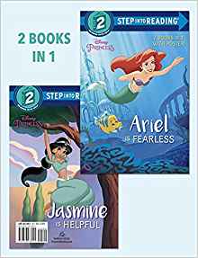 Ariel Is Fearless/Jasmine Is Helpful (Disney Princess) (Step into Reading)