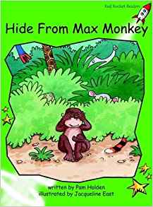 Hide from Max Monkey: Early (Red Rocket Readers)