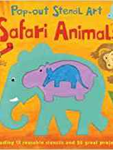 Safari Animals (Pop-Out Stencil Art)