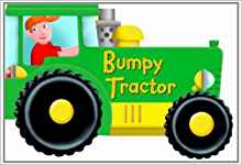 Bumpy Tractor (Wheelie Board)